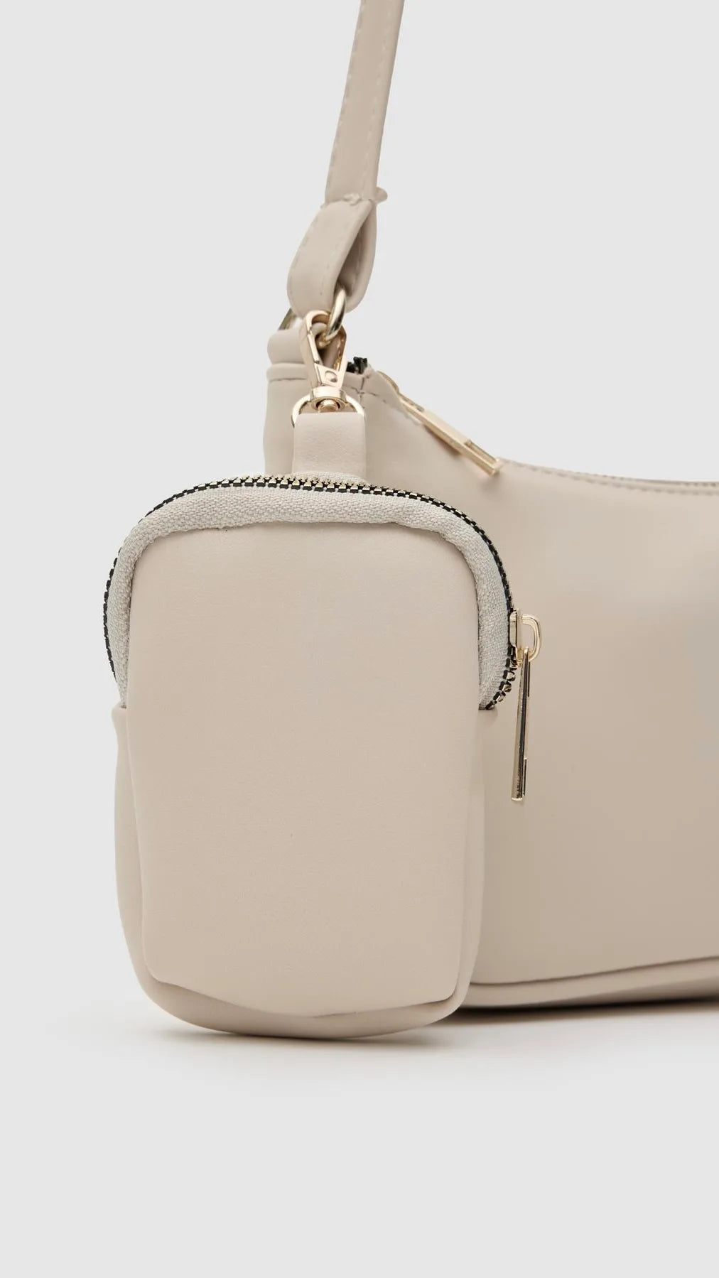 Clarina Creamy Crossbody Bag With Wallet